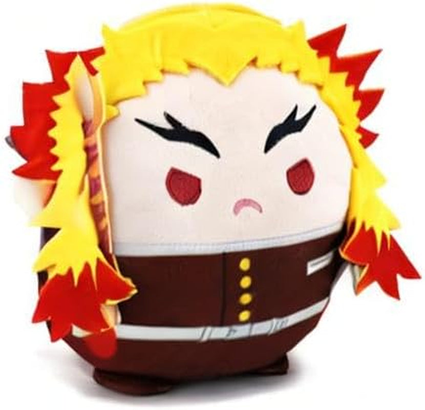 Anime Plush Doll Toy Tanjirou Nezuko Stuffed Plushie Figures Keychain Decoration Kids Gifts Halloween Cosplay Props (Rengoku Kyoujurou, 20Cm/7.87Inch)