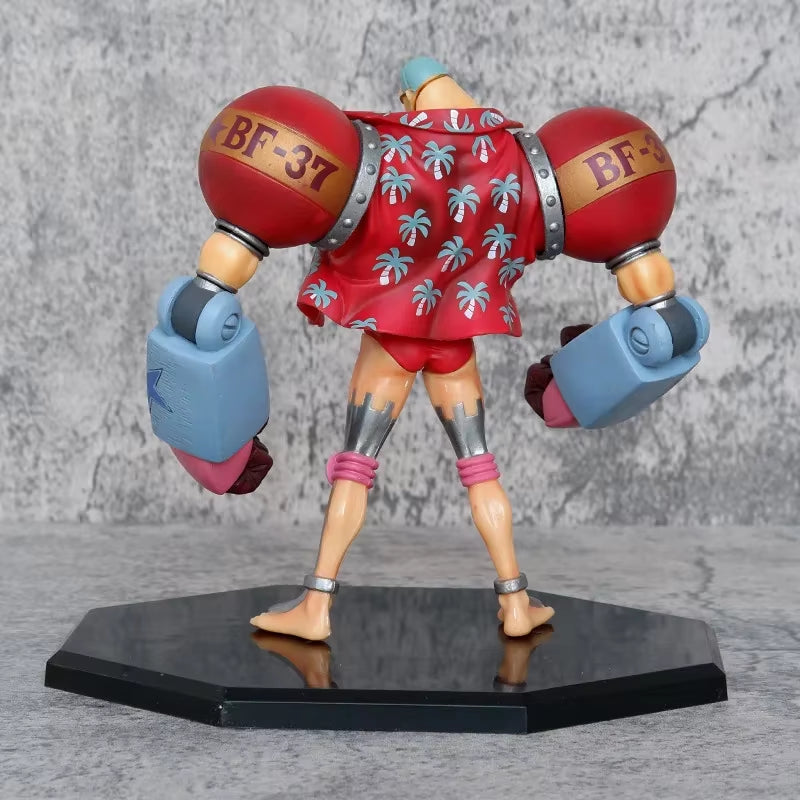 18CM One Piece Franky GK Action Figure Toys Anime Figures Manga Figurine Statue PVC Collection Model Children Fans Gift Decor