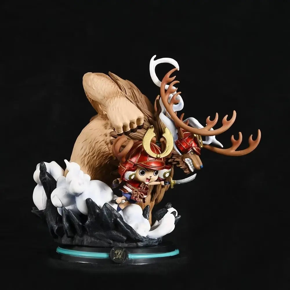 14Cm One Piece Figure Chopper Anime Figures Wano Onigashima Chopper Action Figurine Kawaii Statue PVC Model Doll Collection Toys