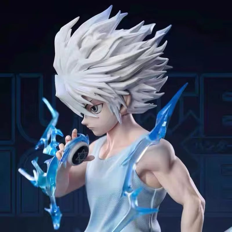 Hunter×Hunter Anime Figures Killua Zoldyck Figure Manga Action Figure Pvc Model Collectible Statue Ornament Kid Christmas Gift
