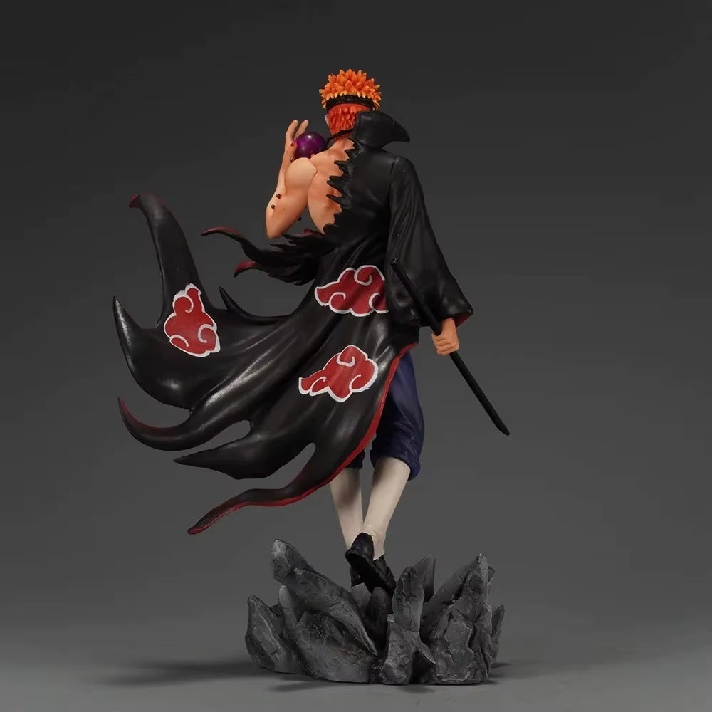 22.5Cm/8.86In Anime NARUTO Figure Pain Action Figures Pvc Statue Desktop Ornamen Collection Model Toys Gifts