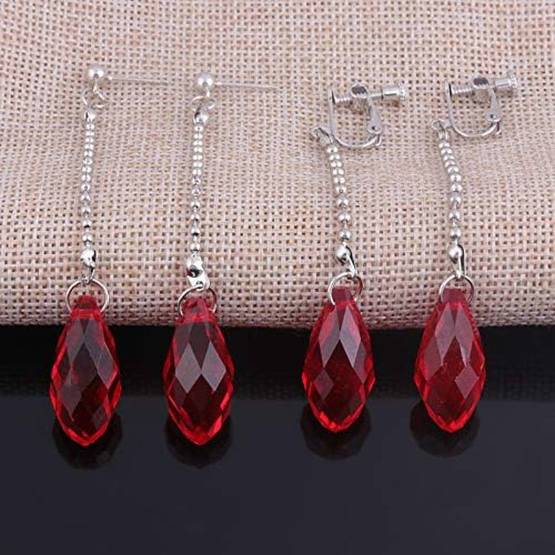 HXH Kurapika Earrings - Anime Cosplay Drop Earrings Accessories for Women Girls