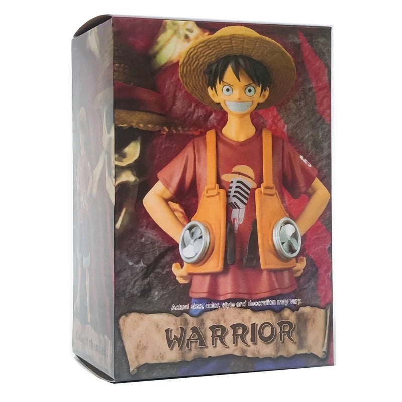 17Cm Anime Peripherals One Piece Anime Figures Monkey D. Luffy Standing Action Figure Collection Model Doll Ornaments Toys Gifts
