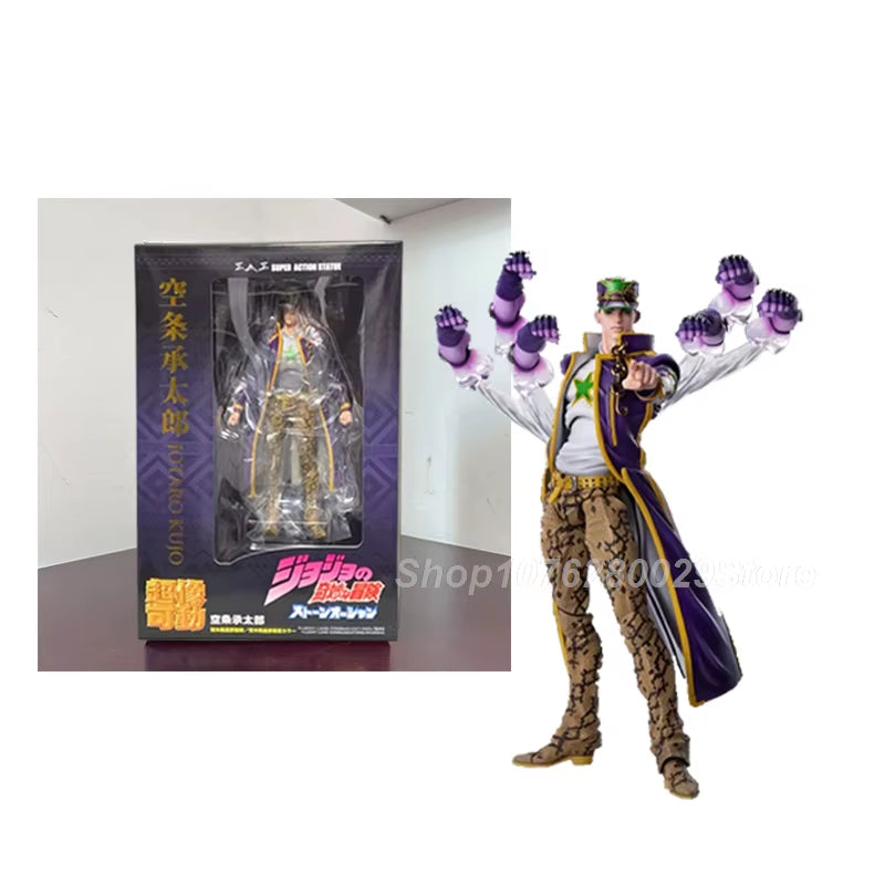 17Cm Hokuto No Ken Kenshiro Figure Fist of the North Star Bizarre Adventure Anime Action Figure Jotaro Kujo Collection Model Toy
