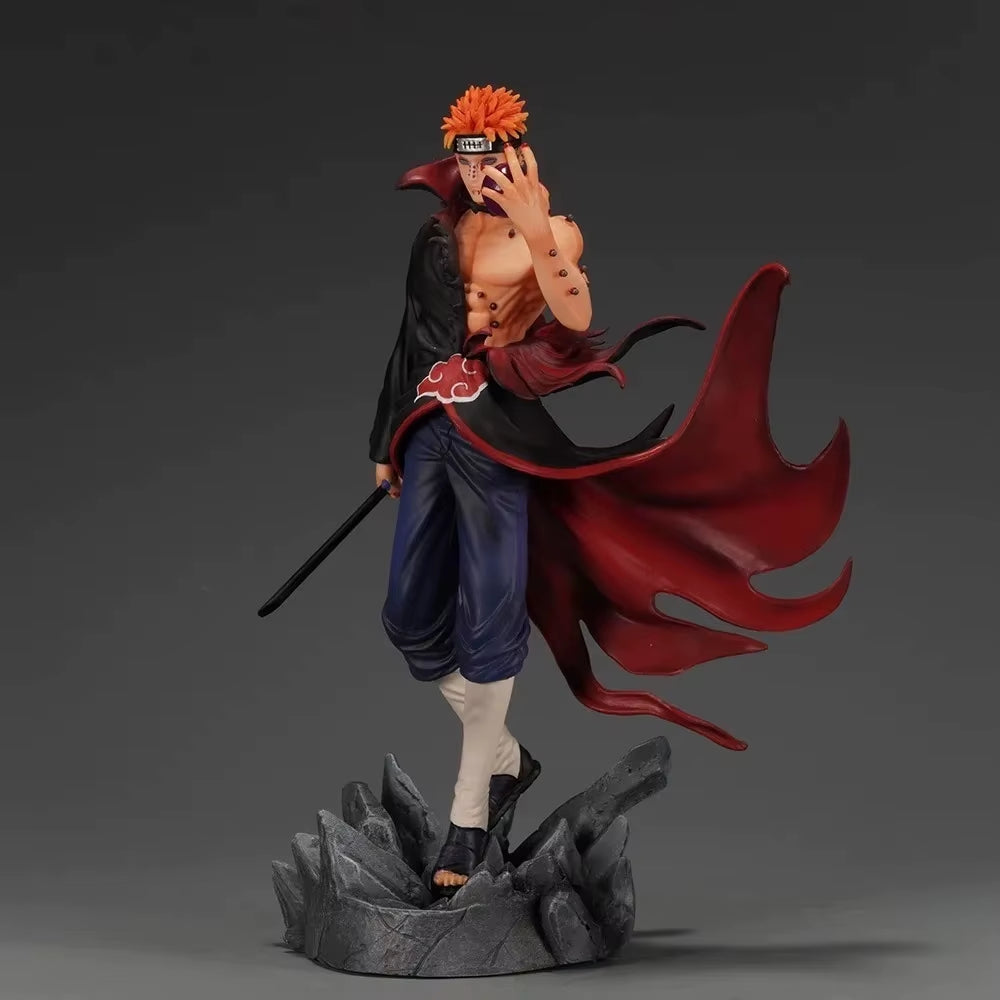 22.5Cm/8.86In Anime NARUTO Figure Pain Action Figures Pvc Statue Desktop Ornamen Collection Model Toys Gifts