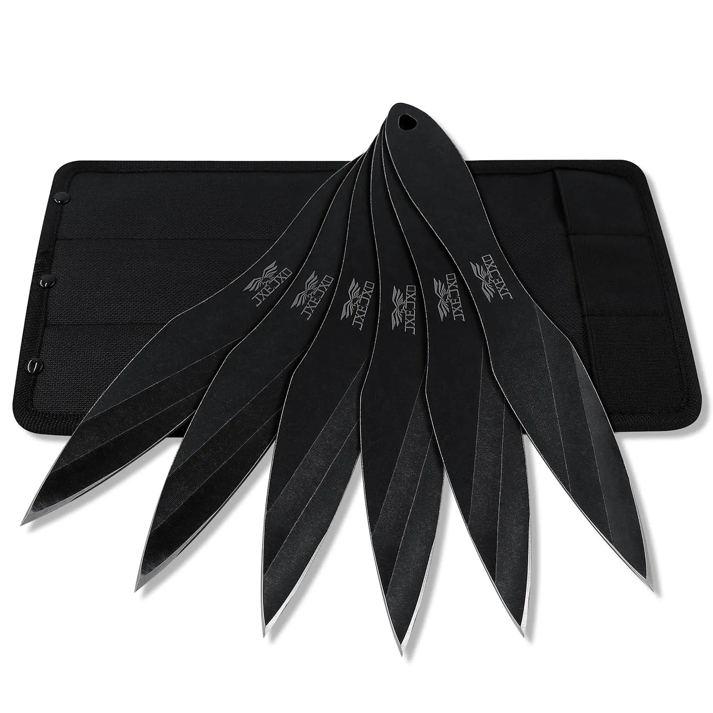 JXE JXO The Reborn: 10.4" Length 0.236" Thickness Throwing Spikes 6Pack Upgrade Your Throwing Game with Premium Throwing Set