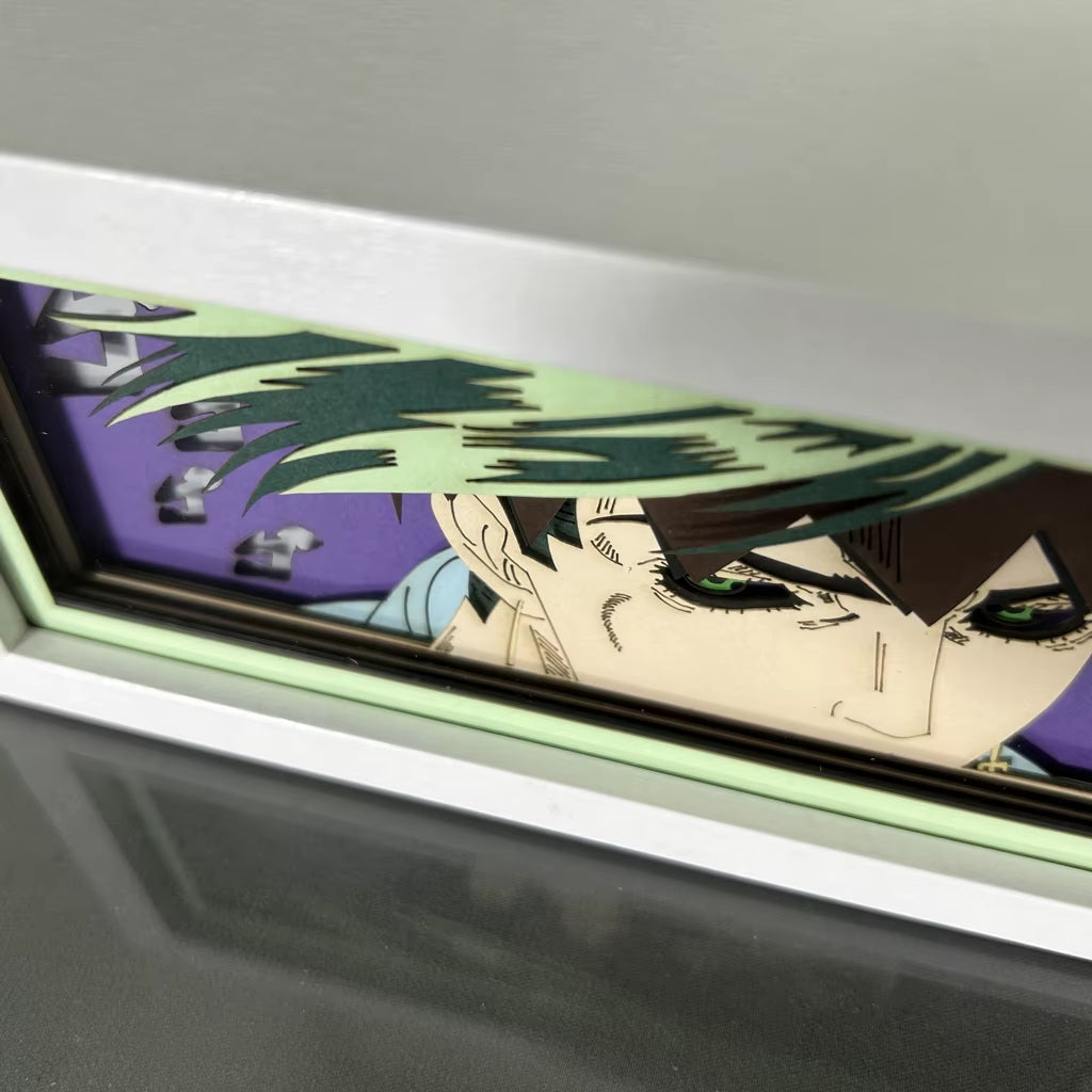 Anime Led Light Box Jojo Bizarre Adventure Rohan Paper Cut Shadow Box Jotaro for Room Deco Table Lamp Jolyne Jojo'S Lightbox Dio