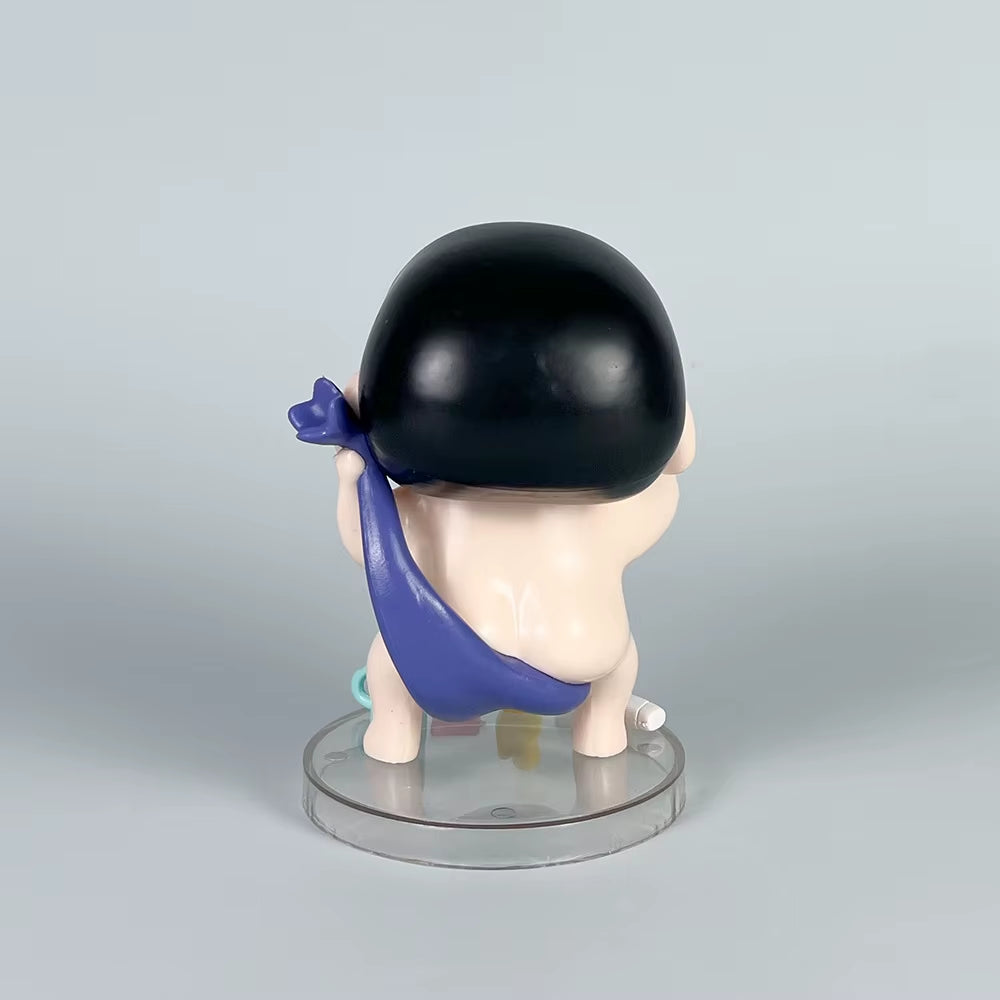 13Cm Shinchan Action Figure Anime Crayon Shin-Chan Figures Gk Bath Doll Ornaments Cute Girl Decoration Desktop Decorate Toy