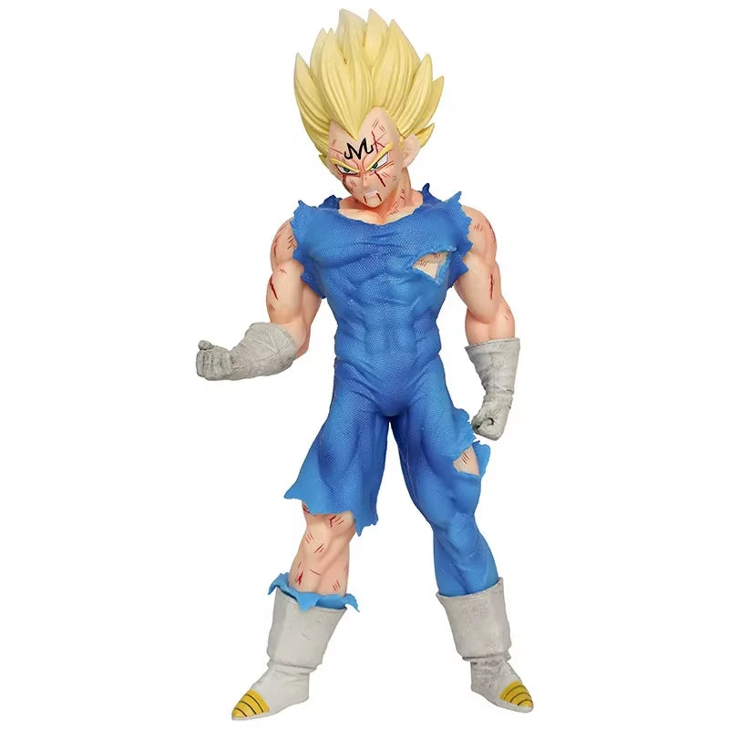 Hot Dragon Ball Anime Figures Vegeta GK Action Figures Battle Damage PVC Model Collection Ornament Toys Gift