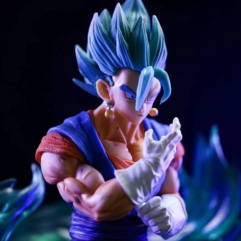 13"Dragon Ball Ultra Instinct Gogeta Figure Anime Statue Action Toy with Box