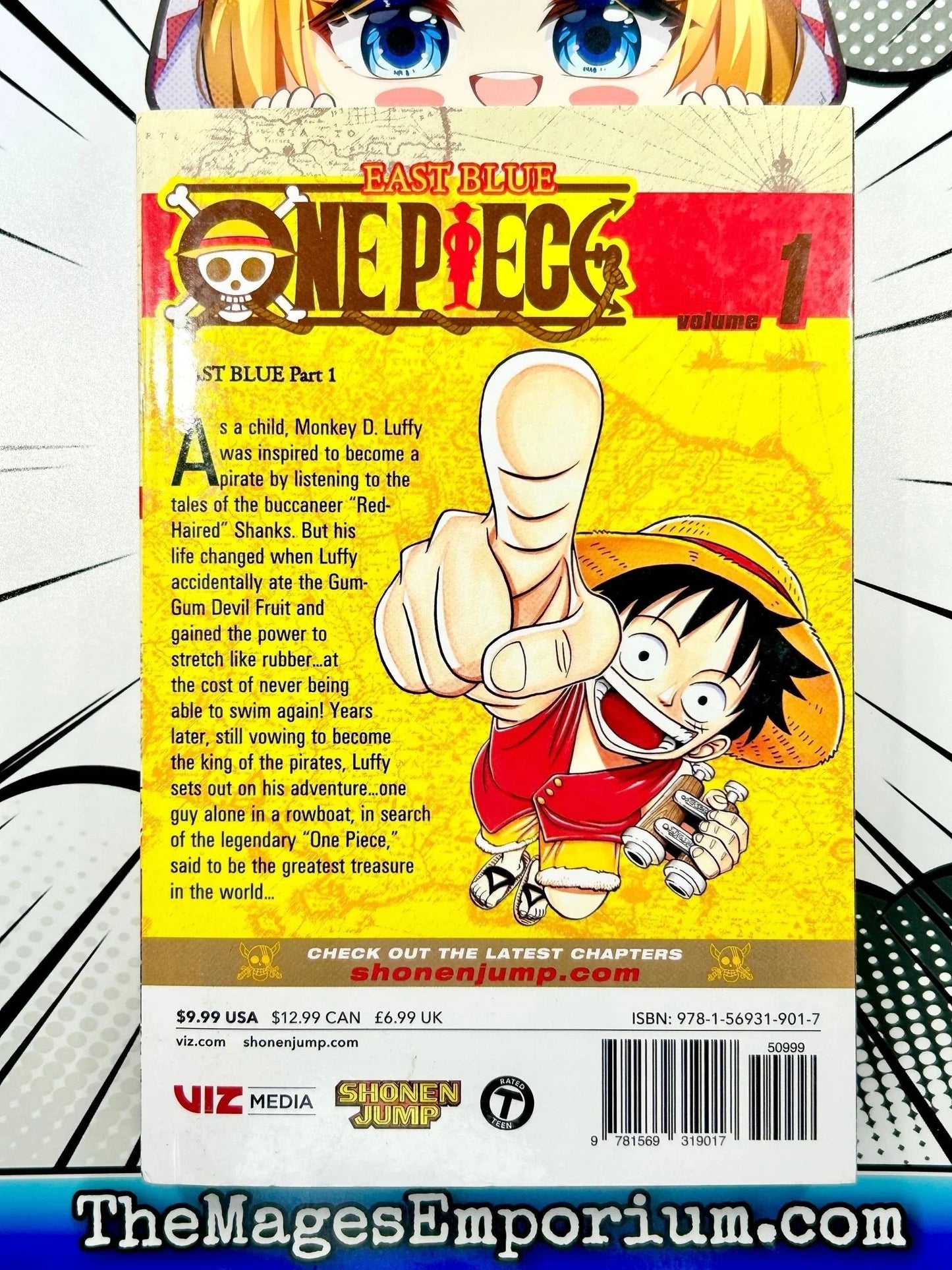 One Piece, Vol. 1, (Paperback)