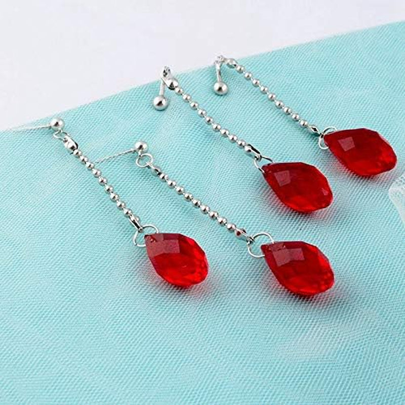 HXH Kurapika Earrings - Anime Cosplay Drop Earrings Accessories for Women Girls