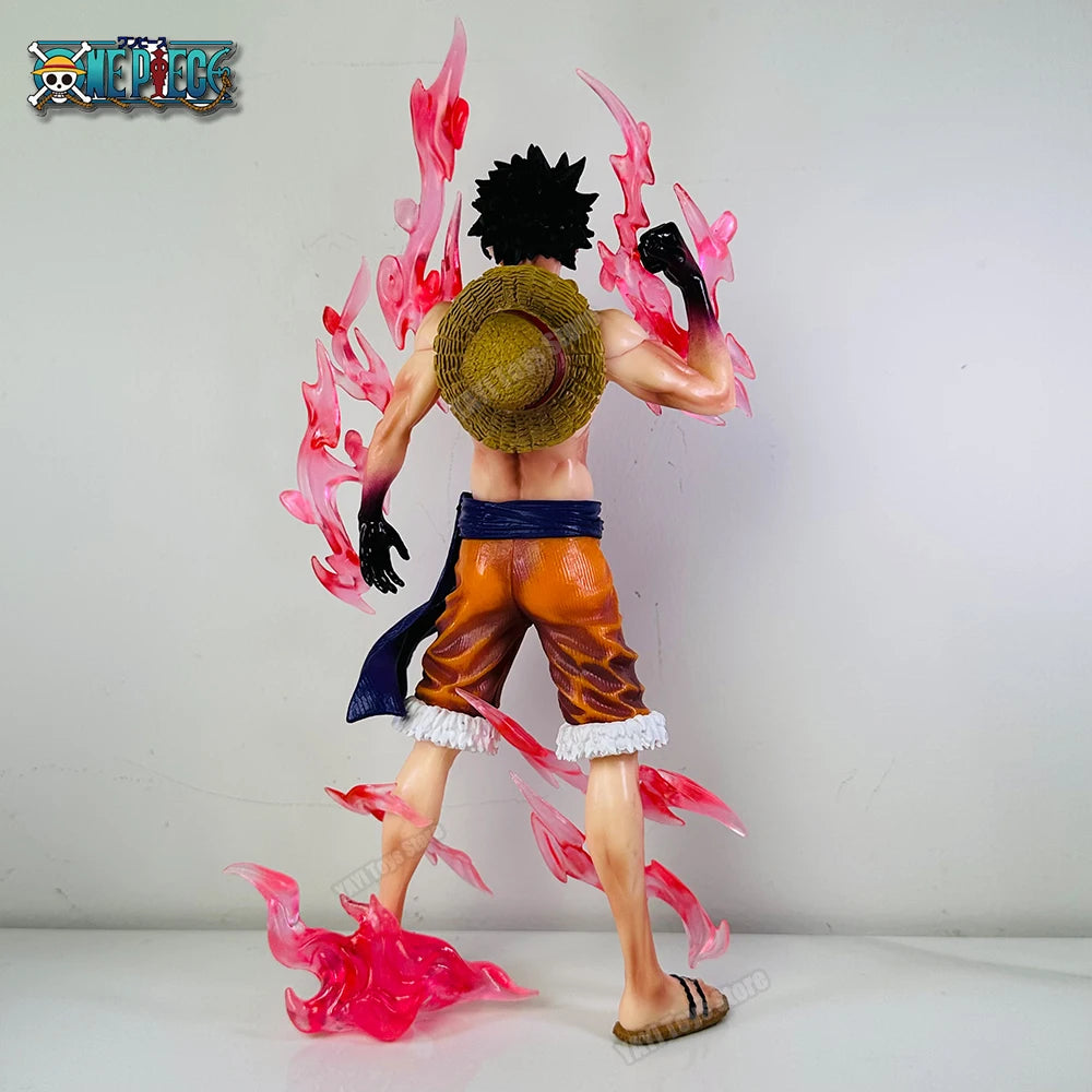 One Piece Luffy Anime Figures Monkey D. Luffy Flowing Cherry Action Figures PVC Anime Collection Model Doll Toy Kid Gift