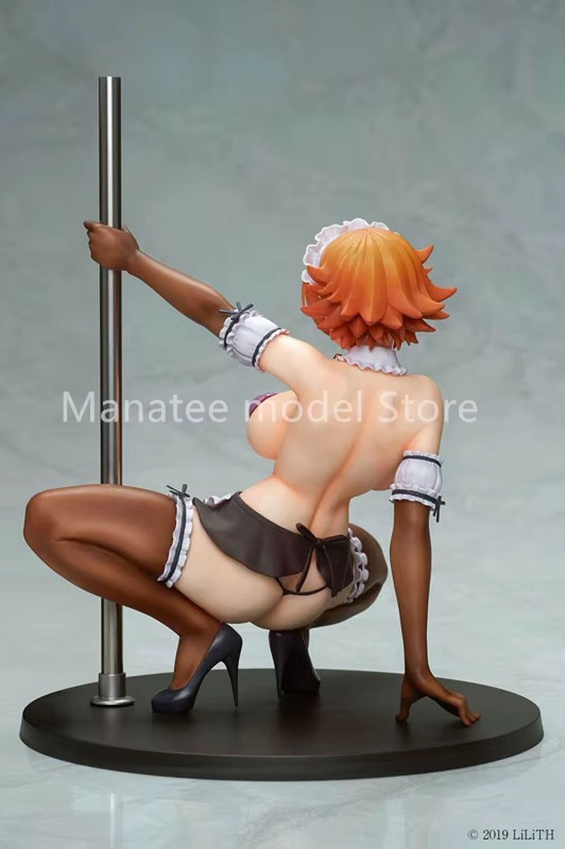 Q-Six Original Taimanin Asagi Mesubuta Shoufu Sakura Sakura Igawa 1/7 PVC Action Figure Anime Model Toys Collection Doll Gift