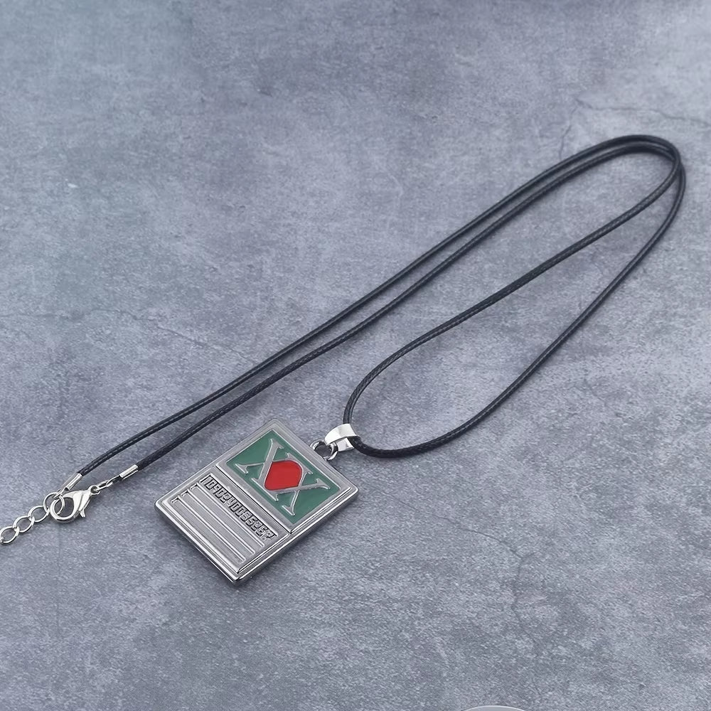 Anime Hunter X Hunter Keychain GON FREECSS License Pendant Key Chain for Women Men Car Keyring Jewelry Accessories