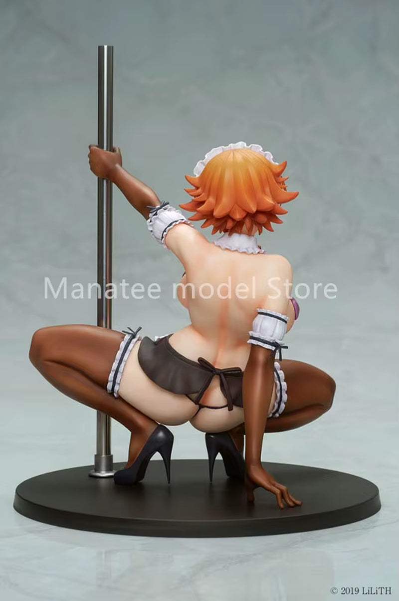 Q-Six Original Taimanin Asagi Mesubuta Shoufu Sakura Sakura Igawa 1/7 PVC Action Figure Anime Model Toys Collection Doll Gift