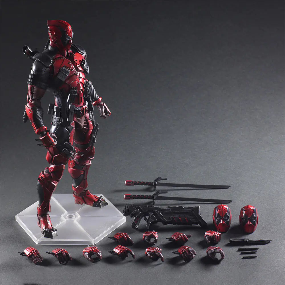 Play Arts Kai Deadpool Action Figure Model Display