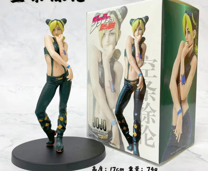 Jojo'S Bizarre Adventure Jolyne Cujoh Jonathan Joestar Kujo Jotaro Dio Brando Action Figure Model Collection Toys 17CM