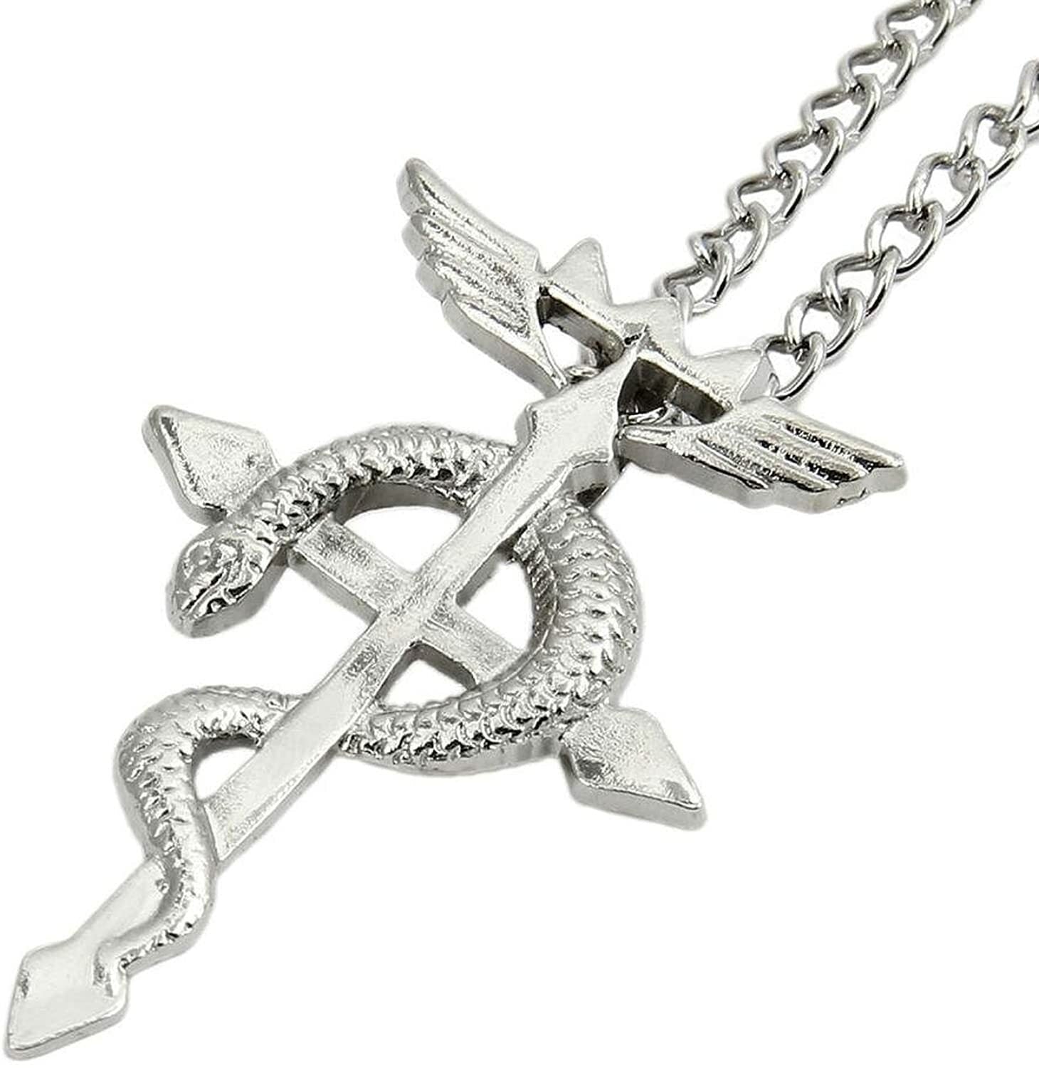 Full Metal Alchemist Pocket Watch Necklace Ring Edward Elric Anime Cosplay Gift