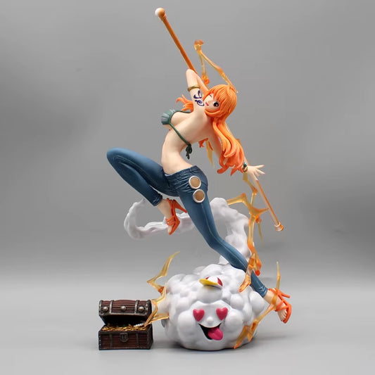 29Cm Anime One Piece Nami Figures Action Figurine Hentai Pvc Model Statue Doll Desktop Room Collectible Adult Toys Gifts