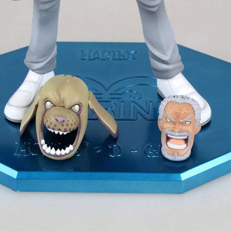 One Piece Admiral Karp Figure - White & Black Boxed