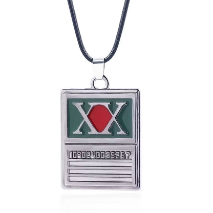 Anime Hunter X Hunter Keychain GON FREECSS License Pendant Key Chain for Women Men Car Keyring Jewelry Accessories