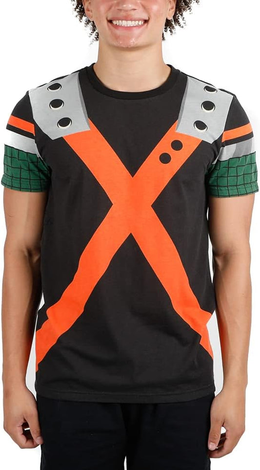 My Hero Academia Bakugo Hero Suit Cosplay Shirt