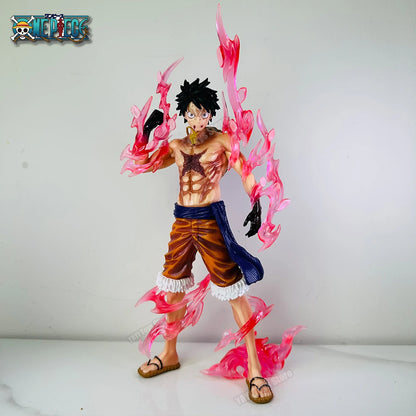 One Piece Luffy Anime Figures Monkey D. Luffy Flowing Cherry Action Figures PVC Anime Collection Model Doll Toy Kid Gift