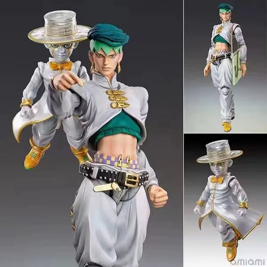 22 TYPES Anime Jojo Bizarre Adventure Kujo Jotaro Dio Brando Diavolo Bruno Bucciarati Leone Abbacchio Jolyne Cujoh Action Figure