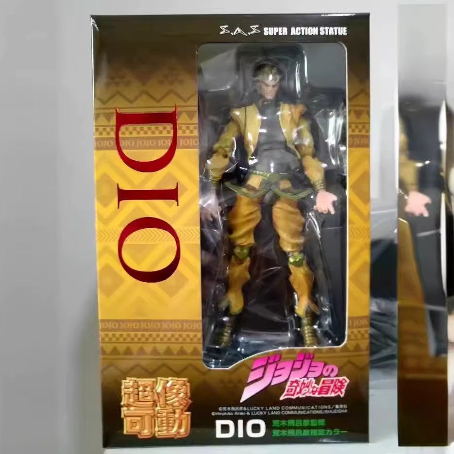 22 TYPES Anime Jojo Bizarre Adventure Kujo Jotaro Dio Brando Diavolo Bruno Bucciarati Leone Abbacchio Jolyne Cujoh Action Figure