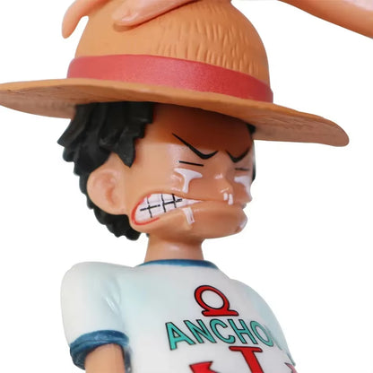 18Cm One Piece Luffy Action Figures Model Toys Pvc Monkey D. Luffy Figures One Piece Anime Statue Model Ornamen Birthday Gifts
