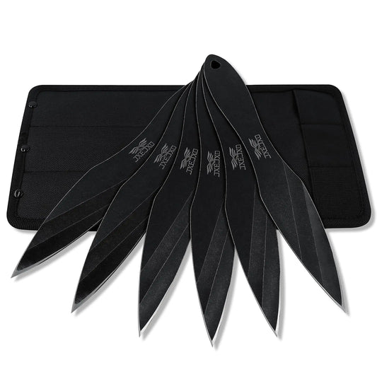 JXE JXO The Reborn: 10.4" Length 0.236" Thickness Throwing Spikes 6Pack Upgrade Your Throwing Game with Premium Throwing Set