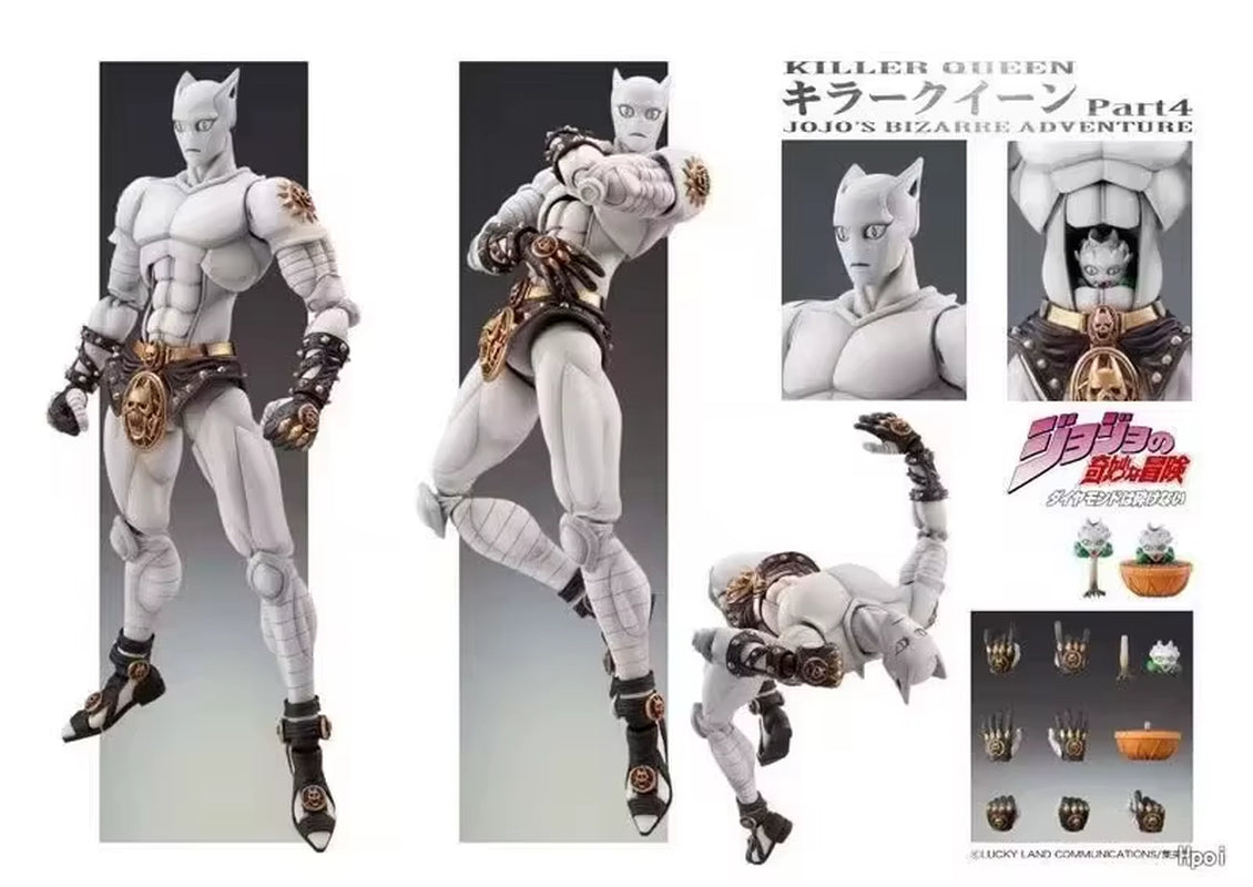 22 TYPES Anime Jojo Bizarre Adventure Kujo Jotaro Dio Brando Diavolo Bruno Bucciarati Leone Abbacchio Jolyne Cujoh Action Figure