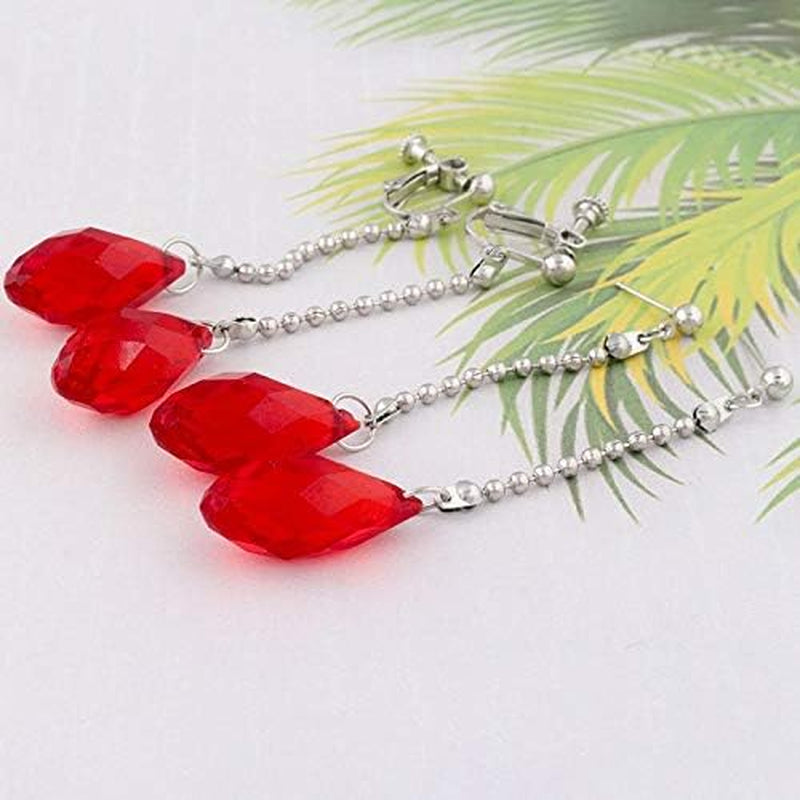 HXH Kurapika Earrings - Anime Cosplay Drop Earrings Accessories for Women Girls