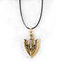 Anime JOJOS BIZARRE ADVENTURE Necklace Kujo Jotaro Arrow Metal Pendant Chain Choker Necklaces Charm Gifts Jewelry Collares