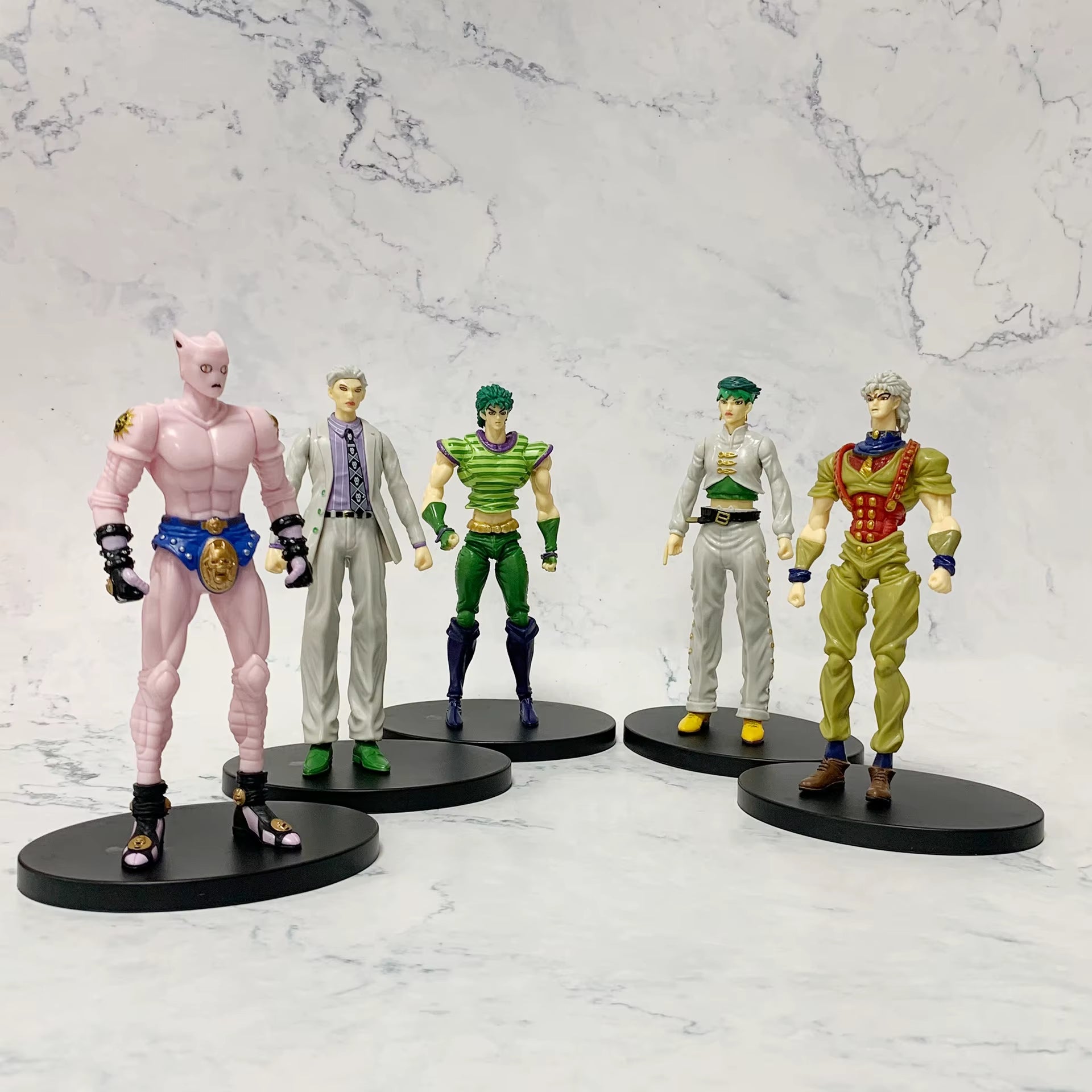Jojo'S Bizarre Adventure Jolyne Cujoh Jonathan Joestar Kujo Jotaro Dio Brando Action Figure Model Collection Toys 17CM