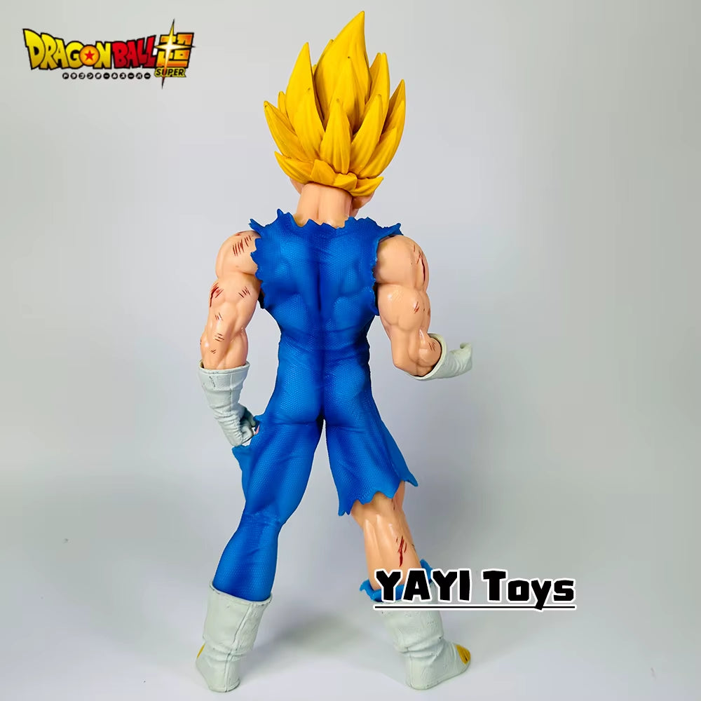 Hot Dragon Ball Anime Figures Vegeta GK Action Figures Battle Damage PVC Model Collection Ornament Toys Gift