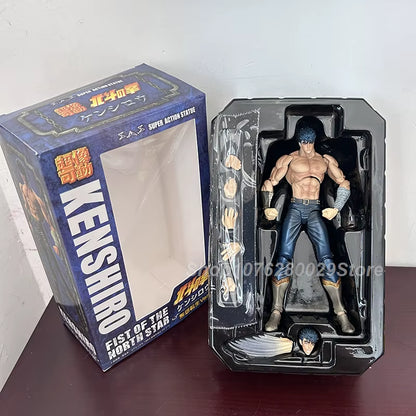 17Cm Hokuto No Ken Kenshiro Figure Fist of the North Star Bizarre Adventure Anime Action Figure Jotaro Kujo Collection Model Toy