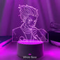 Newest Usb Led Night Light Touch Bedroom Night Light for Children Anime Hunter X Hunter Decor Light 3D Lamp Hisoka Lamp