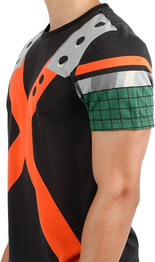 My Hero Academia Bakugo Hero Suit Cosplay Shirt