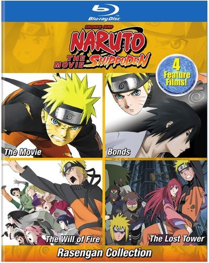 Naruto Shippuden the Movie Rasengan Collection [New Blu-Ray] Boxed Set