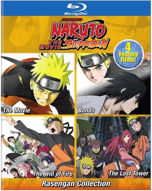 Naruto Shippuden the Movie Rasengan Collection [New Blu-Ray] Boxed Set