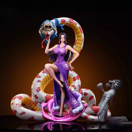 25Cm/9.84In Anime One Piece Figure Boa·Hancock Figure PVC Statue Collection Model Toys Gifts
