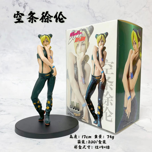 Jojo'S Bizarre Adventure Jolyne Cujoh Jonathan Joestar Kujo Jotaro Dio Brando Action Figure Model Collection Toys 17CM
