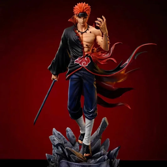 23Cm/9In Anime Figures Naruto Figure Pain Figure PVC Statue Collection Model Toy Gifts