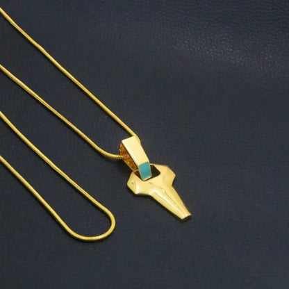Anime Cyberpunk Edgerunners David Martinez Cosplay Necklace Double Layer Golden Chain Cross Pendant Necklace Women Men Jewelries