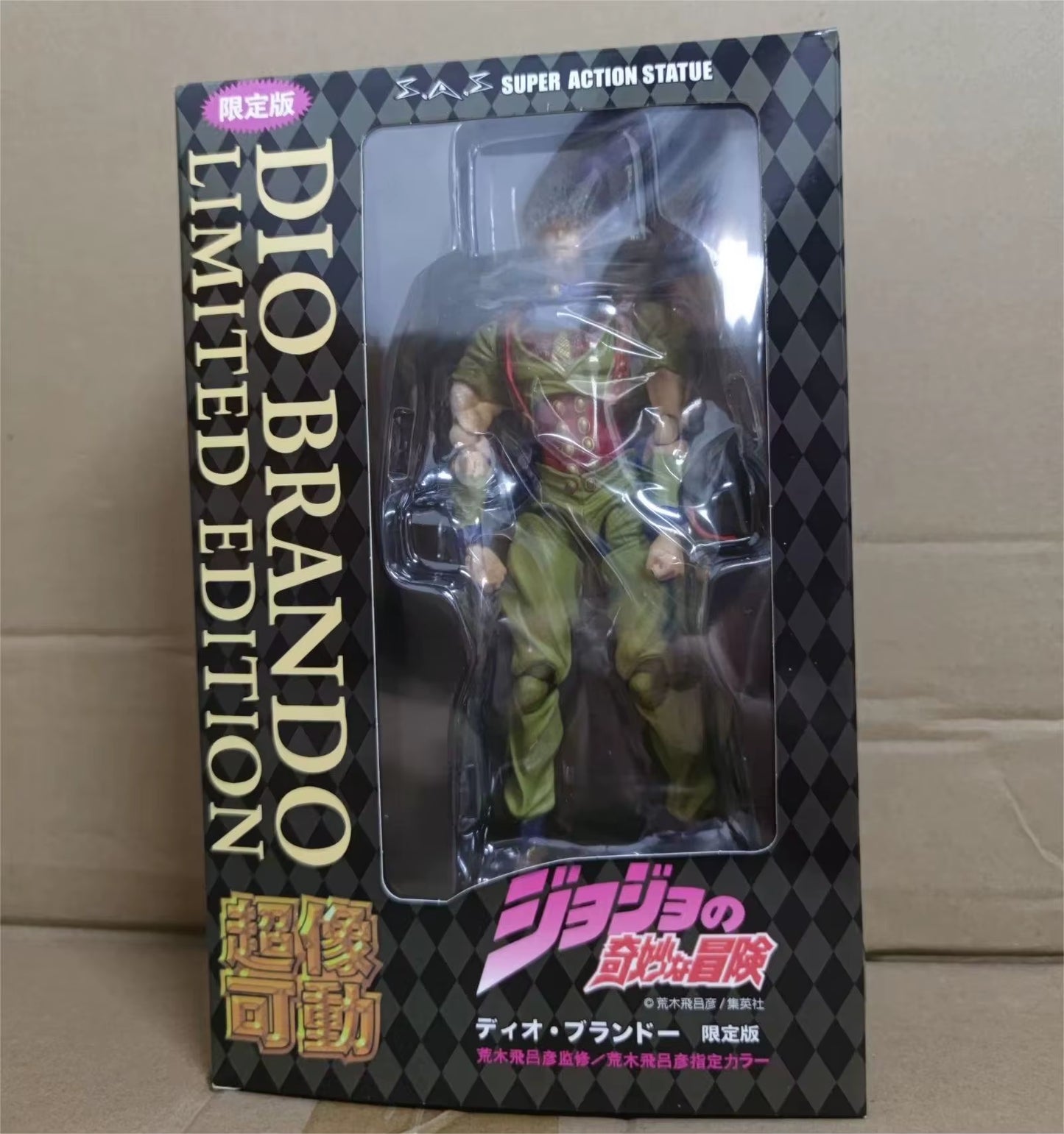 22 TYPES Anime Jojo Bizarre Adventure Kujo Jotaro Dio Brando Diavolo Bruno Bucciarati Leone Abbacchio Jolyne Cujoh Action Figure