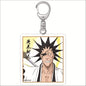 Popular Classics Anime Acrylic Keychain Fashion Kurosaki Ichigo Ishida Uryuu Kuchiki Rukia Cartoon Figures Key Chain Bag Pendant