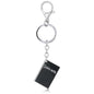 Anime Death Note Keychain Black Notebook Pendant Key Chain Cospaly Accessories Keyring for Women Men Jewelry Gifts