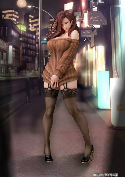 Original Box Sex Girls Figure Daiki Kogyo Oda Non Illustration Shiho Kujo PVC Action Figure Collectible Model Adult Toys